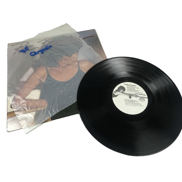 Pat Benatar Vtg Vinyl Album LPs x2: Crimes of Passion, Live from Earth Chrysalis - Picture 8 of 16